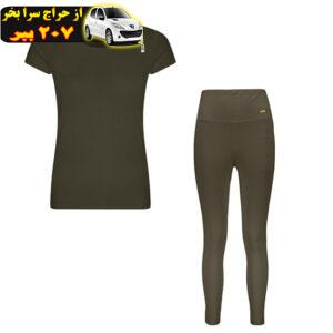 ست تی شرت و شلوار ورزشی زنانه پانیل مدل 4560173A