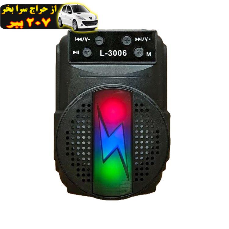 اسپیکر بلوتوثی قابل حمل بی ام مدل L-3006