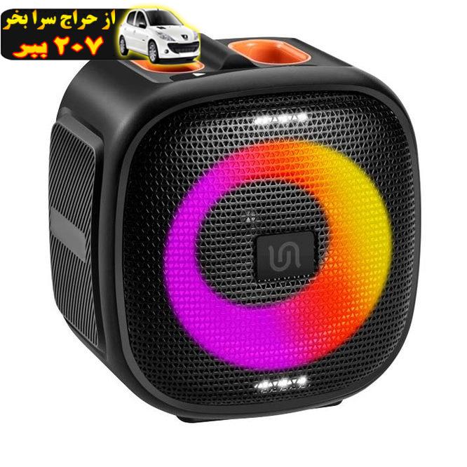 اسپیکر بلوتوثی قابل حمل پرودو مدل Soundtec Flash RGB Portable Bluetooth 16W STRGBS