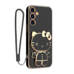 کاور اسپارتان مدل Kitty مناسب برای گوشی موبایل سامسونگ Galaxy A15 به همراه بند