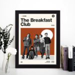 تابلو مدل The Breakfast Club کد m2538-w