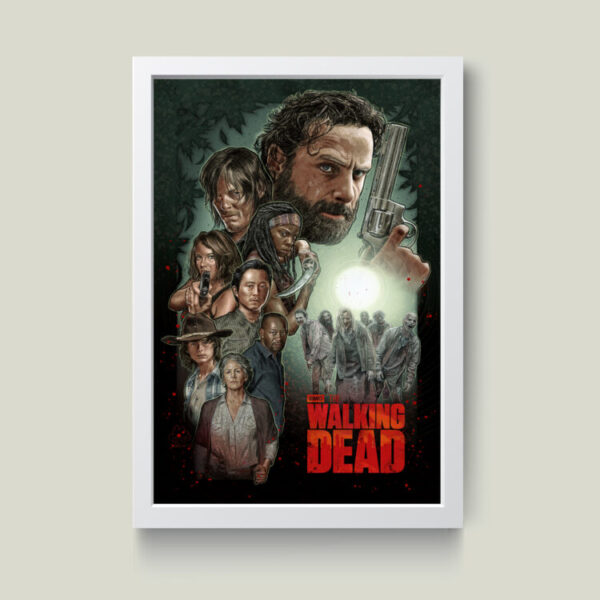 تابلو مدل واکینگ دد Walking dead کدG13-19