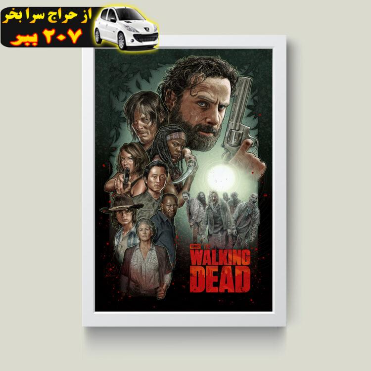 تابلو مدل واکینگ دد Walking dead کدG13-19