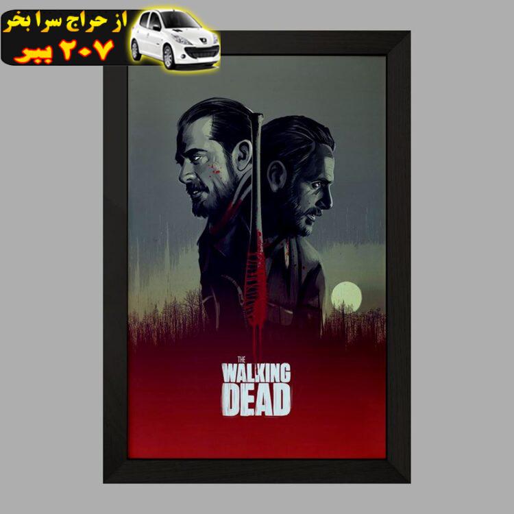 تابلو خندالو مدل سریال مردگان متحرک The Walking Dead  کد 10187