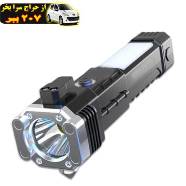 چراغ قوه دستی مدل 8 کاره led torch