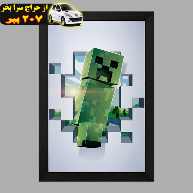 تابلو خندالو مدل بازی ماینکرافت Minecraft  کد 23238