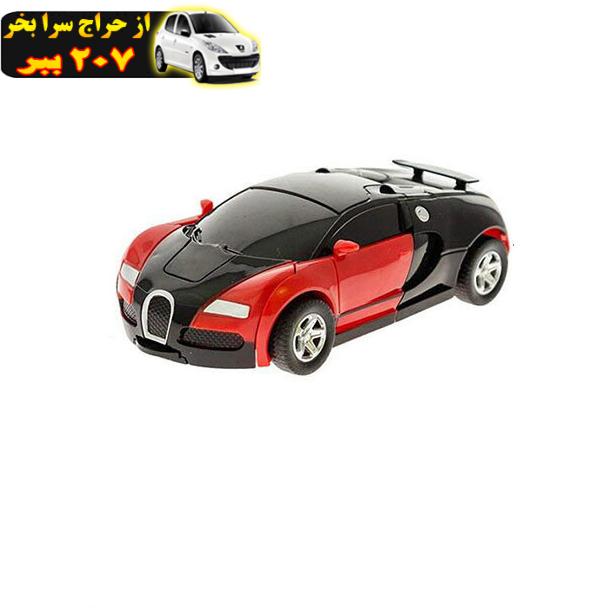 ماشین بازی طرح bugatti مدل تبدیل شونده