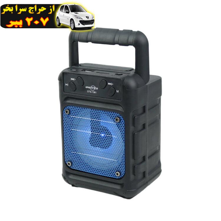 اسپیکر بلوتوثی قابل حمل گریت نایس مدل GTS-1361