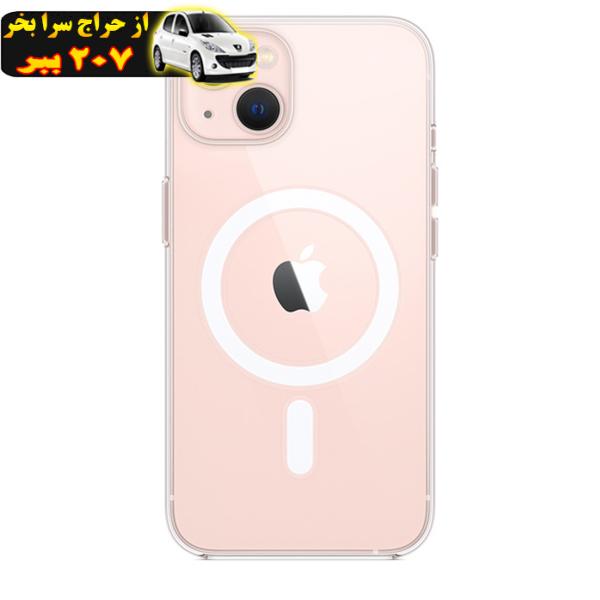 کاور مگ سیف مدل clear case مناسب برای گوشی موبایل اپل iphone 13