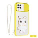کاور اسپارتان مدل Camshield Bunny مناسب برای گوشی موبایل سامسونگ Galaxy A22 4G / M32 4G به همراه بند نگهدارنده