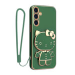 کاور اسپارتان مدل Kitty مناسب برای گوشی موبایل سامسونگ Galaxy A05S به همراه بند