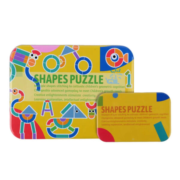 بازی آموزشی مدل  SHAPES PUZZLE کد 02