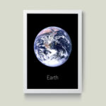 تابلو مدل زمین Earth کد S3009-w