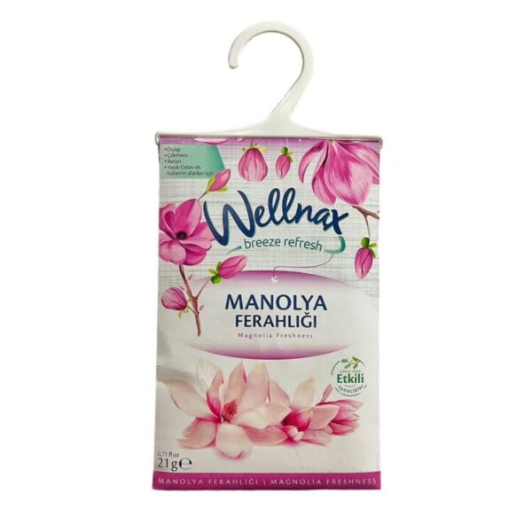 خوشبو کننده و ضد بید کمد لباس ولنکس مدل MAGNOLIA FRESHNESS حجم 210 میلی لیتر