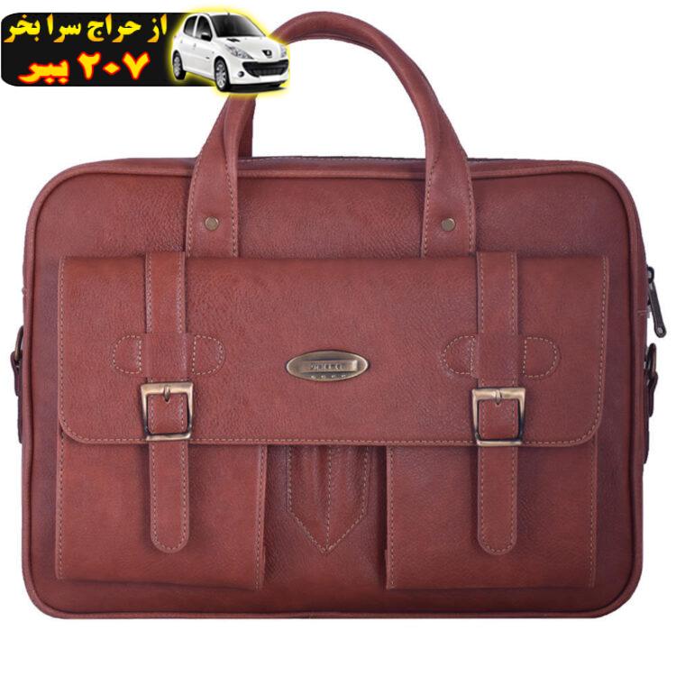 کیف اداری مردانه چرم ما مدل KH-501