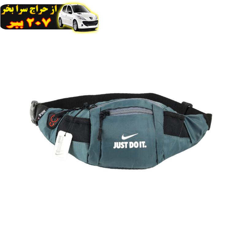 کیف کمری مردانه  طرح just do it کد 02